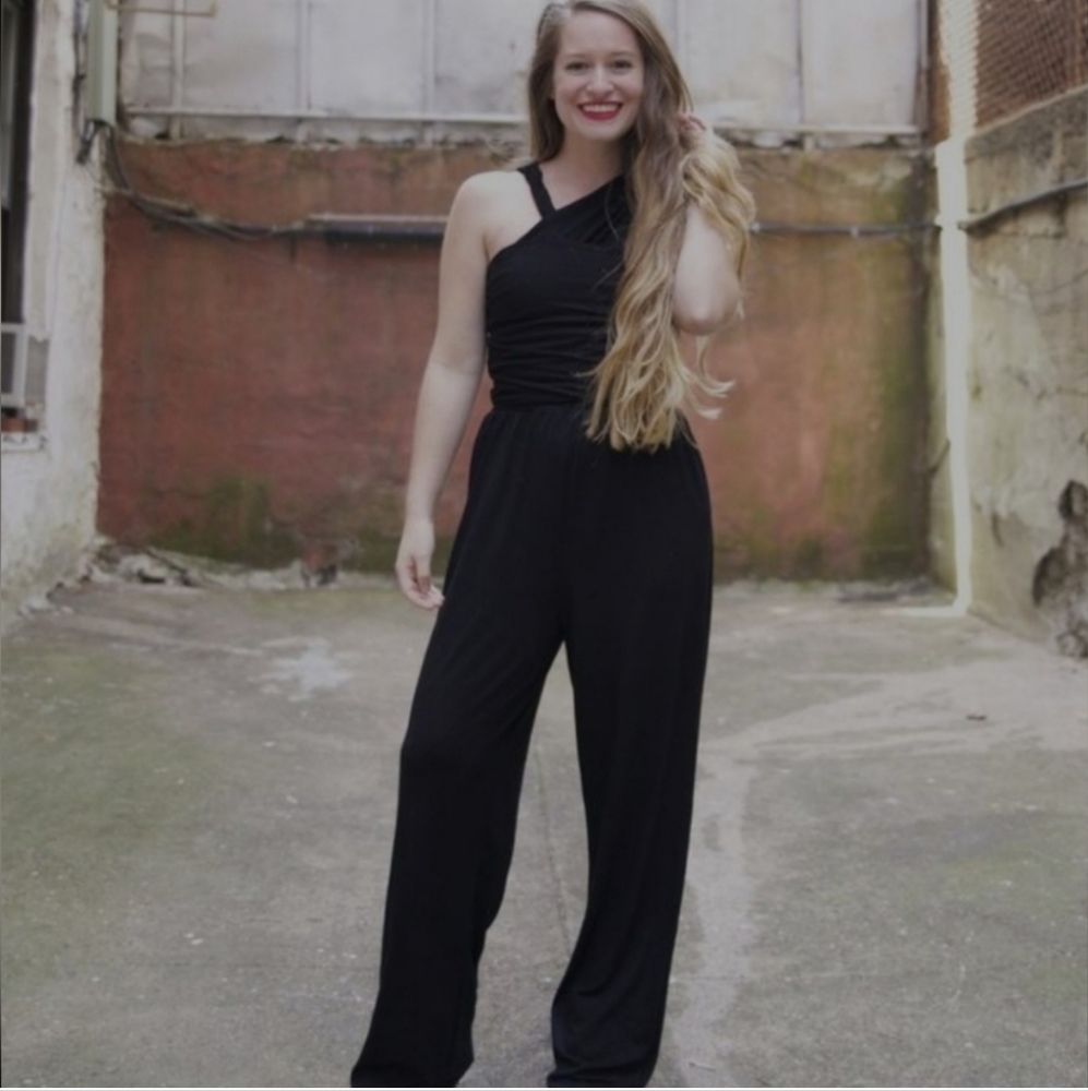 Seamly Wrap Convertible Jumpsuit. - Picture 2 of 5